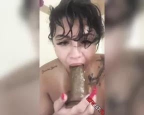 Brilliantly Divine masturbating with a dildo in the shower chat for free porn live sex