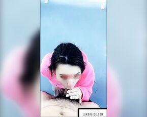 Luna Raise balcony blowjob snapchat premium porn live sex