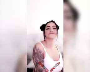 Cassie Curses show on bed snapchat premium 2020/04/24 porn live sex