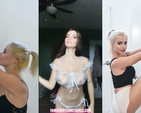 burch sisters boobs tease & bouncing chat for free insta leaked free girls