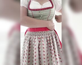 ddbella Definitely enjoyed wearing the new Dirndl today Adult Webcams chat for free porn
