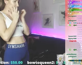 jem wolfie topless squat chat for free leak