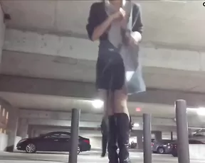 Very cute Asian solo petite honey