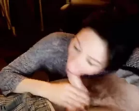 Horny chick plays with her dildo on cam