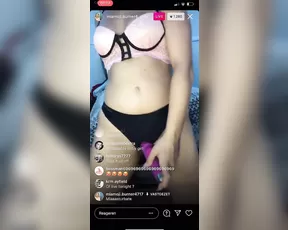 Insta live miamasturbate