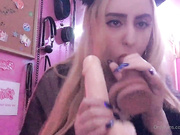 suxxxkitty sucking 2 cocks at the s Adult Webcams chat for free porn