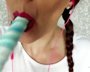 flirtyasmr sucking and dribbling on my lollip Adult Webcams chat for free porn live sex