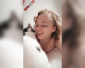 Sarah Calanthe morning tease snapchat premium porn live sex