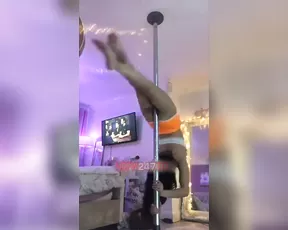 Stacey Carla pole dance & twerking snapchat premium porn live sex