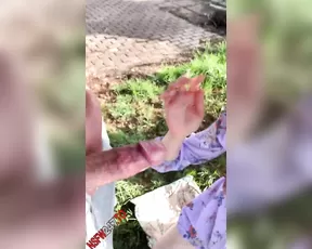 Anna Blossom outdoors blowjob free girls porn live sex