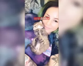Cortana Blue snapchat premium porn live sex