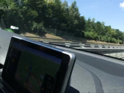 Big tits car blowjob