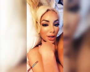 nicolette shea bed time naked tease snapchat Adult Webcams porn live sex