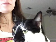 Cat doing belly massage Jenna J Ross premium free cam & manyvids porn live sex