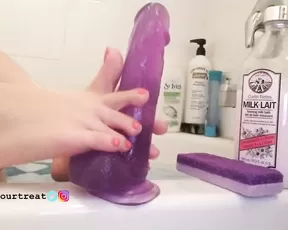 myf33tyourtreat toejob footjob demo on dildo | Hand Job, Dildos, Bath