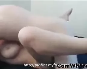 chubby teen masturbates