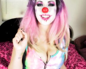 Kitzi Klown – birthday boy buttfuck amateur strap-on, clowns anal