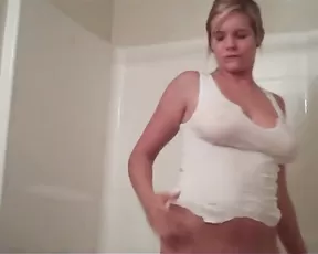 Candie Cane boobie lovers shower cum show | ManyVids Free Porn Live Sex