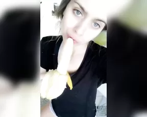 Jill Kassidy eats banana premium free cam snapchat & manyvids porn live sex