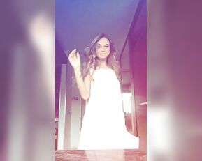 Nancy A in white dress premium free cam snapchat & manyvids porn live sex