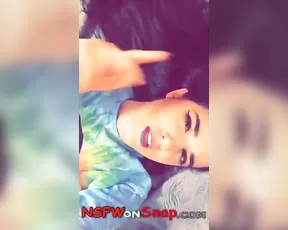 Sarah Luv panties down teasing bed snapchat free