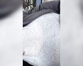 Cup Baby public toilet boobs drop quick snapchat free