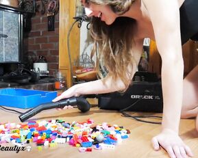 Madison Marz vacuuming legos and little toys Free Amateur | Vacuuming, Nipple Play