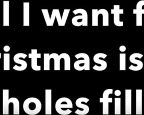Karmen Karma All Want For Christmas Holes | ManyVids Free Porn Live Sex