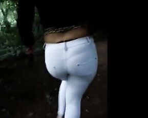 The Big Ass Girl candid white jeans - chat for free free porn