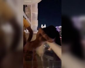 MissPots hotel balcony sex snapchat premium
