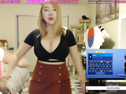 Velvet 7 Sexcams-24.Com Nip Slip Twitch Streamer Banned Clip ADULT WEBCAMS Premium Porn