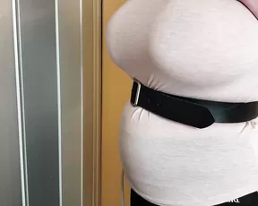 belted air pump belly inflation Adult Webcams premium manyvids porn live sex