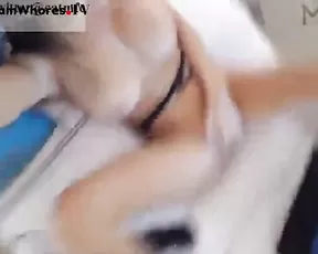 Pure@D sex bomb busty slim blonde vibrating her clit use black hitachi webcam show