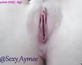 Fit woman uses her vibrator