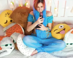 PinKandy - Princess Jasmine Anal fucking w/ BBC Dildo ManyVids