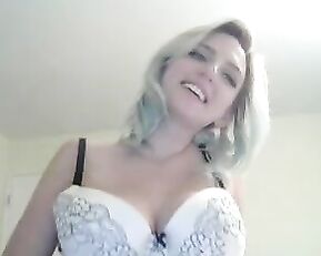 BlondBunny dildo - MFC natural tits webcam porn