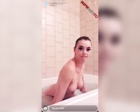 anny aurora bathtub show snapchat Adult Webcams porn live sex