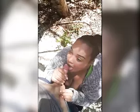 nirvana lust risky public sucking and facial blowjob, BBW big boobs free porn live sex
