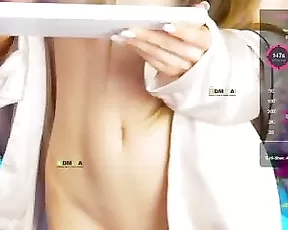 -SexyBounty- fully showed off her slim body