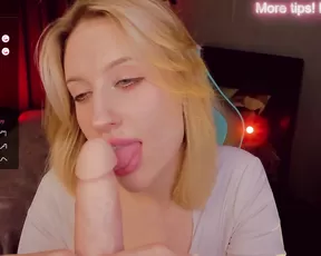 Your-Alice imagined that she was sucking your dick and couldn’t tear herself away