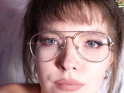 _deepthroatgalactica smears her tits with oil and sucks a rubber dick