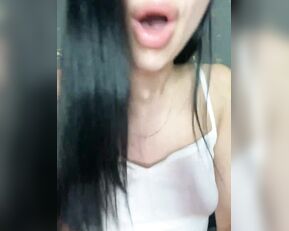 YourLovessz young slut thoroughly pleases shaved pussy with ohmibod