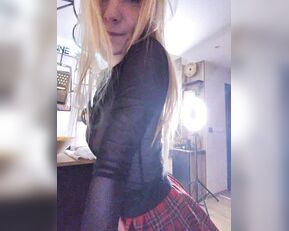 Emilypech schoolgirl cutie seduces you with her hole