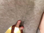 -Shining- sexy chick wet her pants from excitement