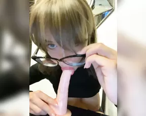-Alessandra young slut fucks herself with a rubber dildo and vibrator