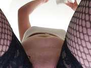 Alisa-33 milf in stockings jumps on dick