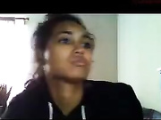 Chick massages herself with toys