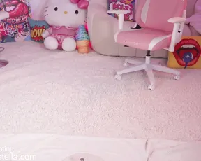 Bunnydollstella's seductive live show: A hot POV cam show with a live cam show, roleplay, and erotic bunny girl action