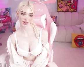 Bunnydollstella's private cam show: Roleplay with a naughty bunny girl and a cute cam girl
