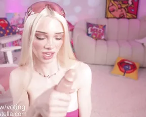 Bunnydollstella strips down and teases in sexy bunny outfit on private webcam show